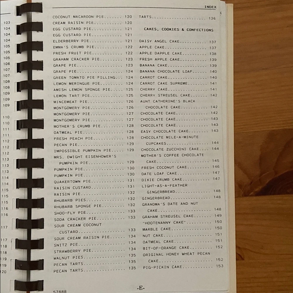 River Brethren Recipes Cookbook